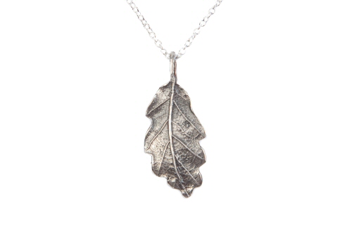 Small Oak Leaf Necklace