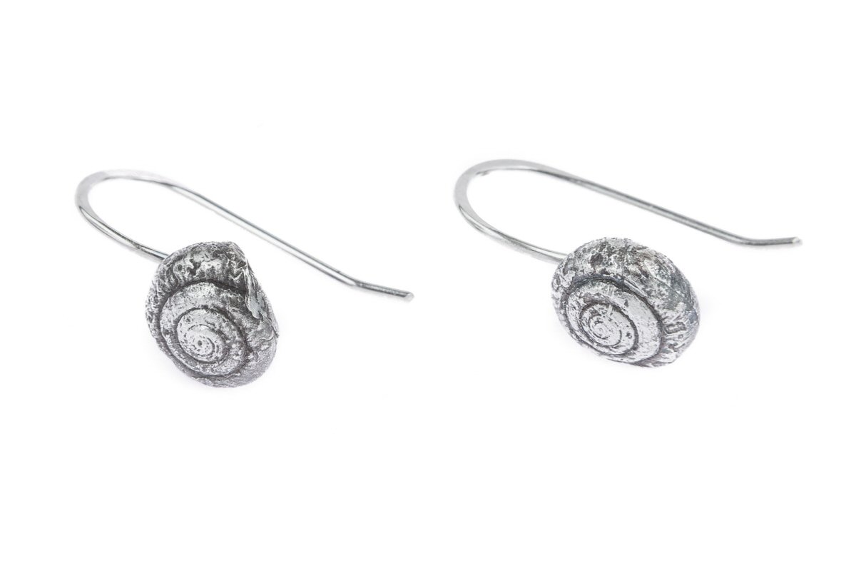 Garden Snail Hook Earrings Garden Snail Hook Earrings