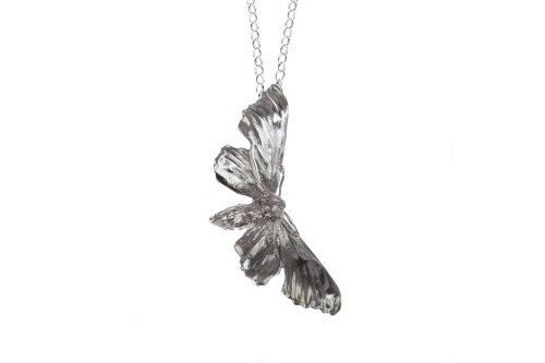 Hawk moth necklace.
