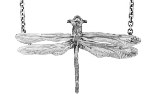 Dragonfly necklace.