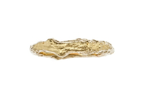 18ct Gold Medium Twig Ring