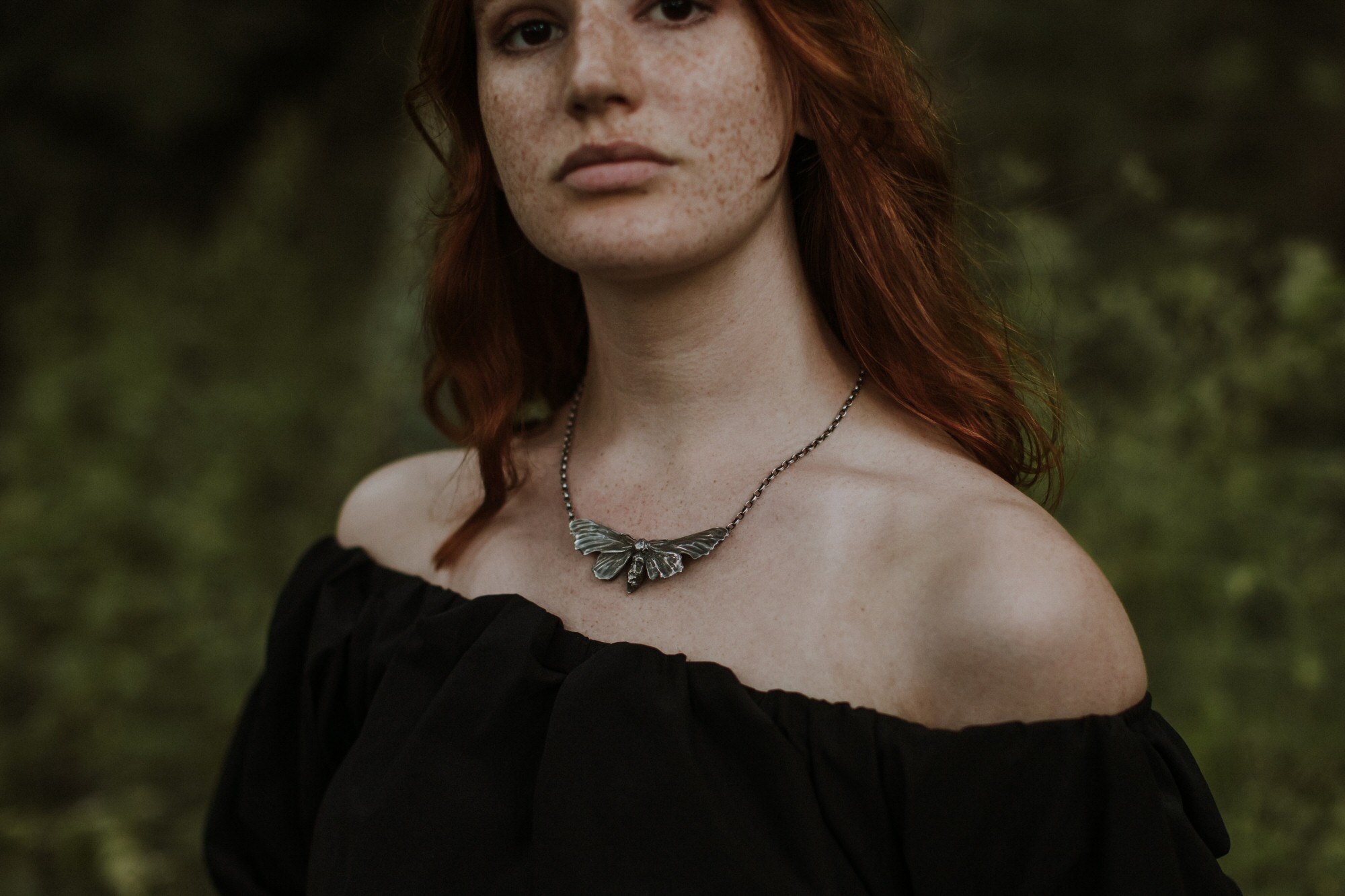 Hawk Moth Necklace